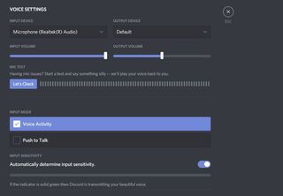 Discord Voice Channel