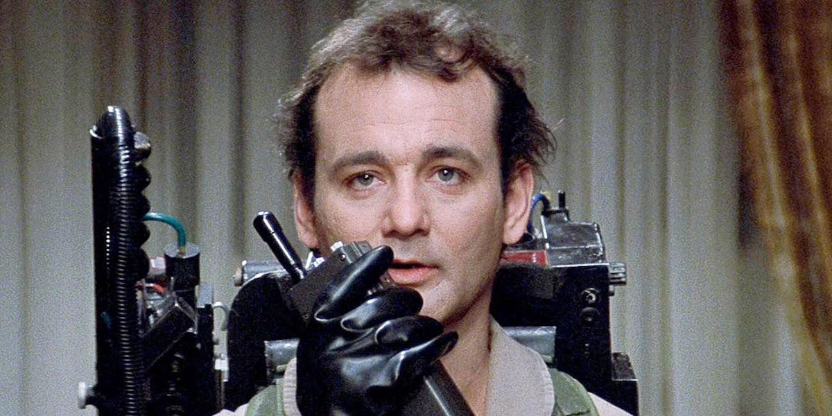 Bill Murray in Ghostbusters