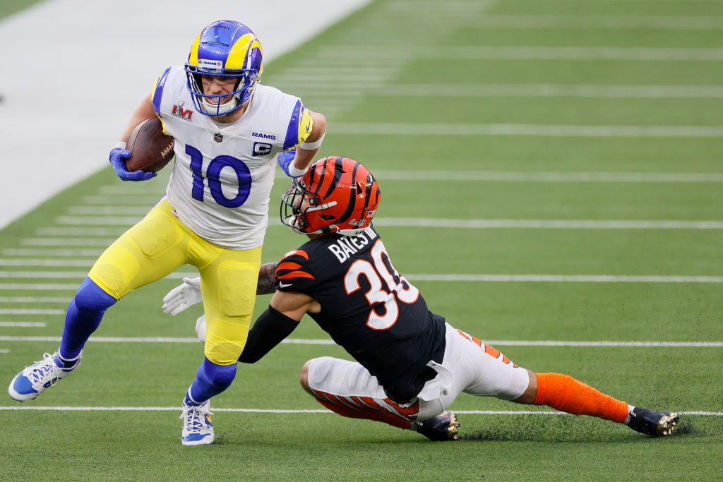 Los Angeles Rams vs Cincinnati Bengals in Super Bowl LVI