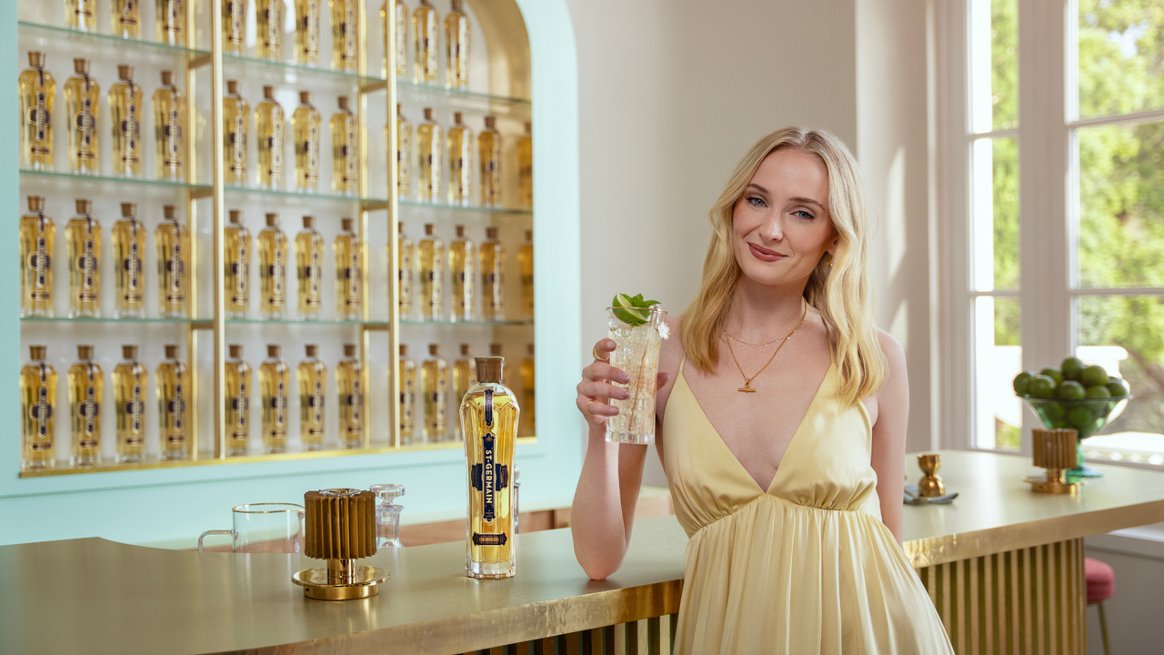 Sophie Turner for St-Germain