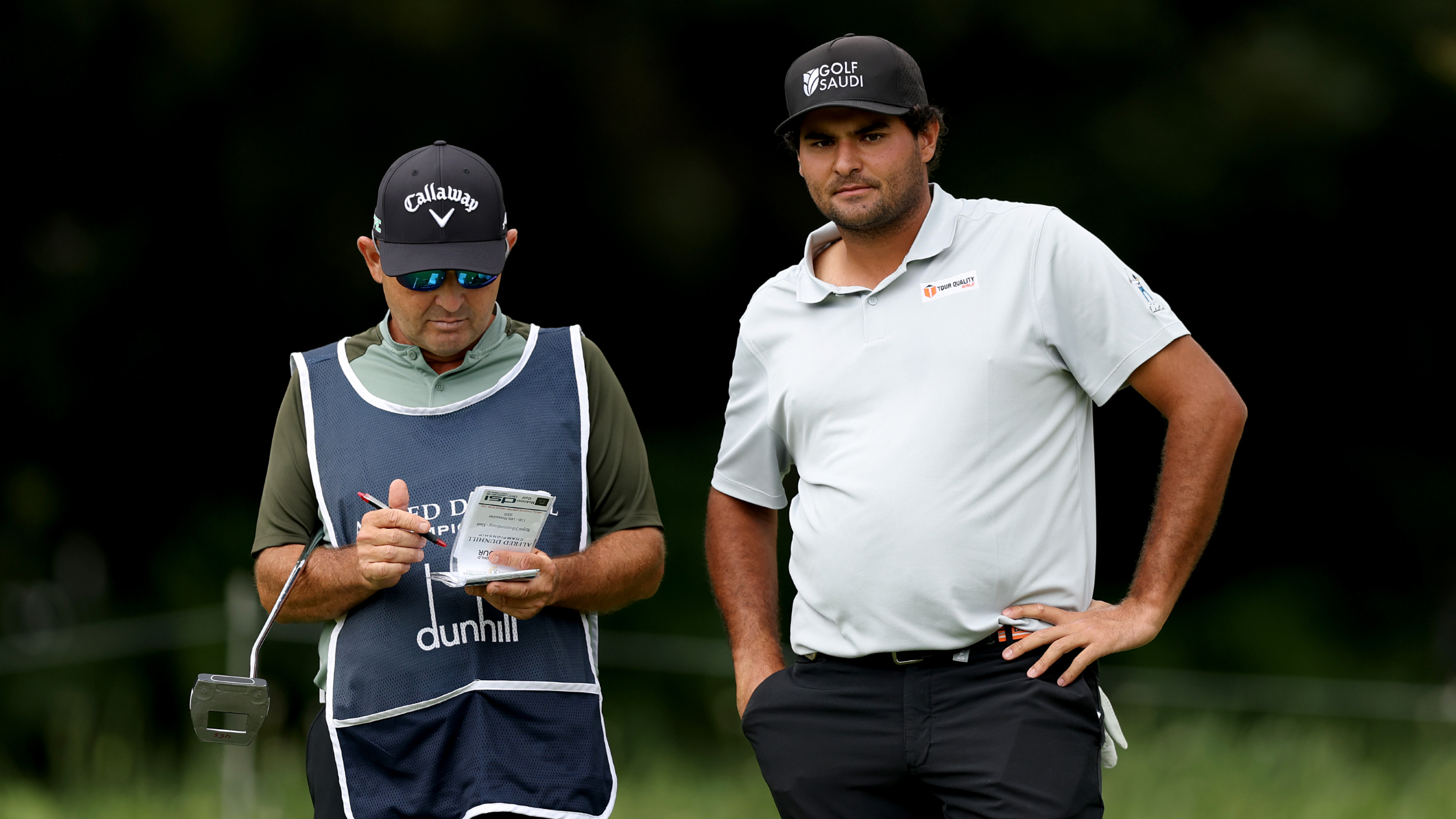 Eugenio Chacarra at the Alfred Dunhill Championship