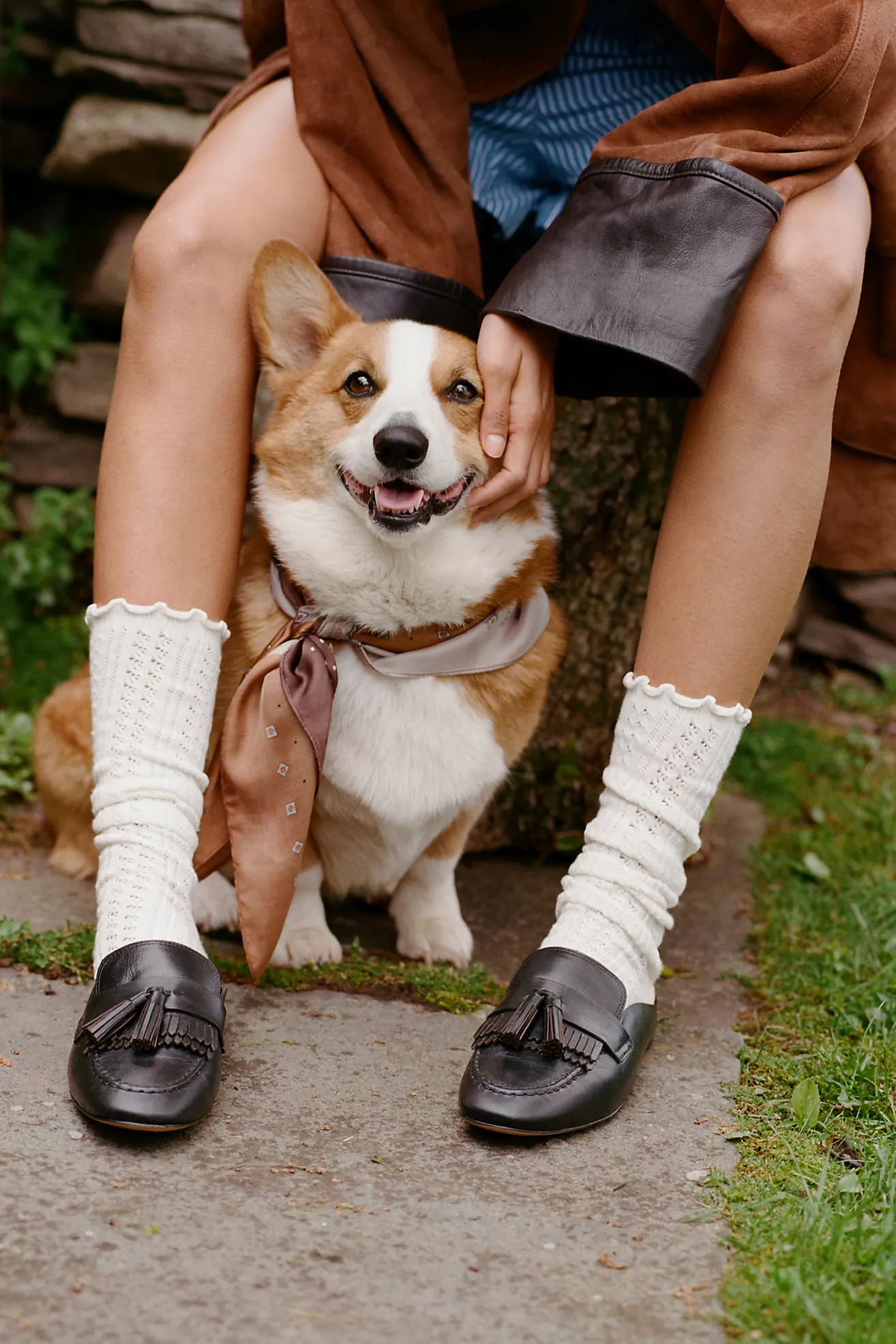 Maeve Kiltie Tassel Loafer Mules