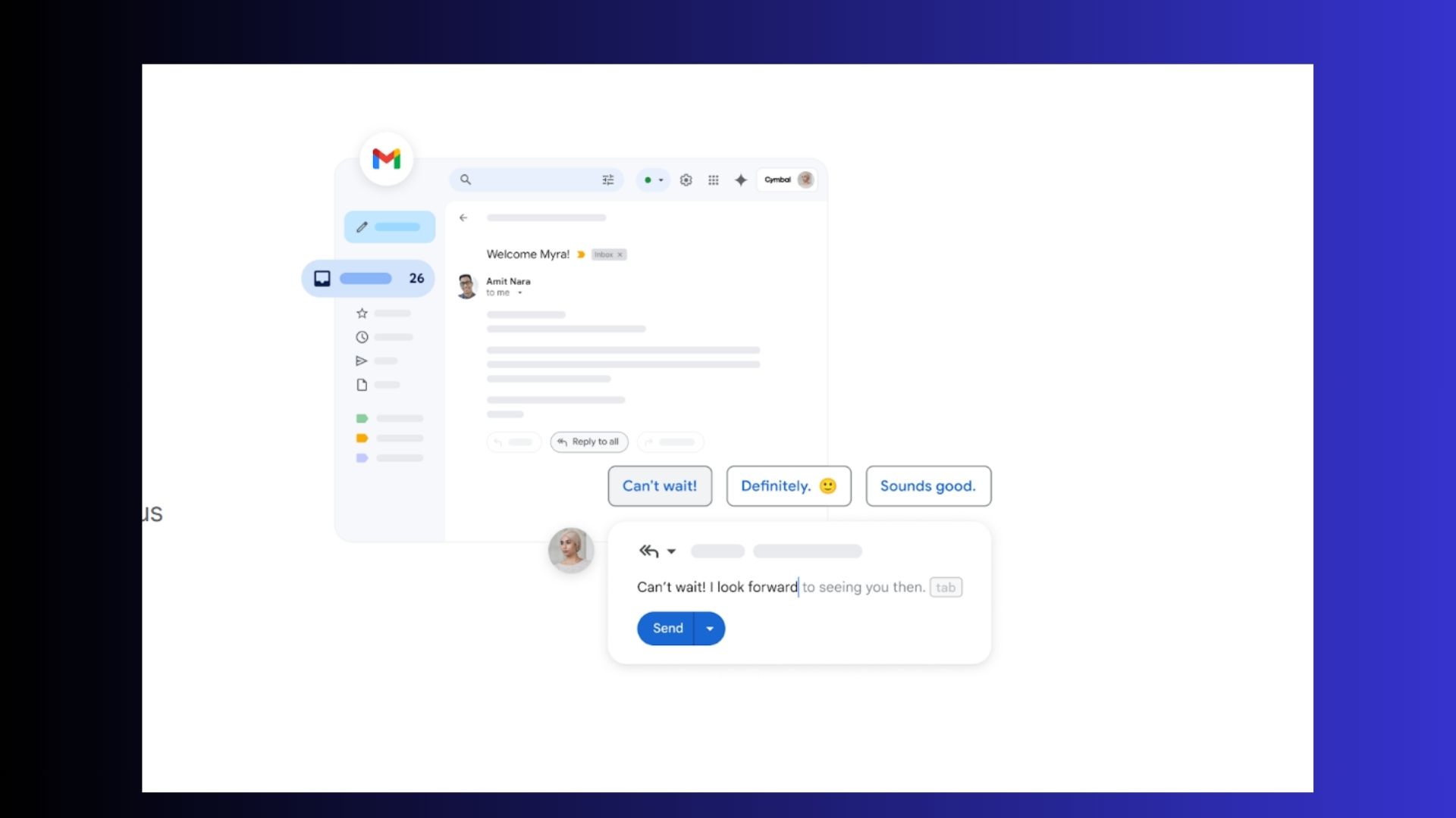 Smart Reply on Gmail