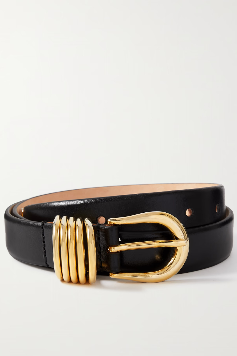 DÉHANCHE Hollyhock leather belt