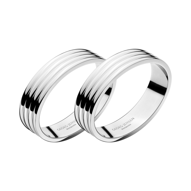 Bernadotte Napkin Rings, 2 Pcs. - Design Inspired by Sigvard Bernadotte