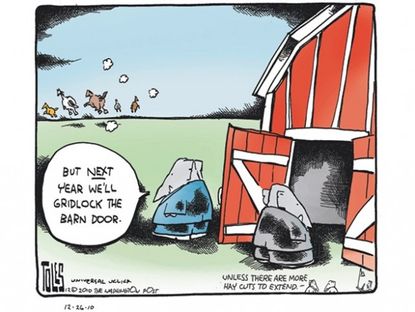 The GOP's barn door policy