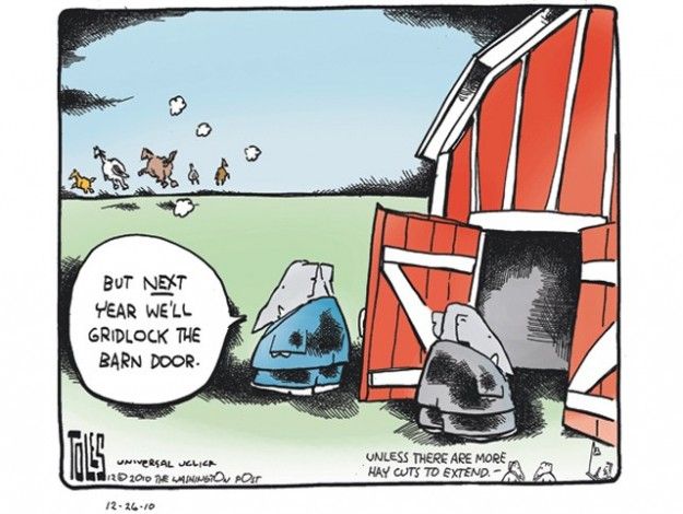 The GOP&amp;#039;s barn door policy