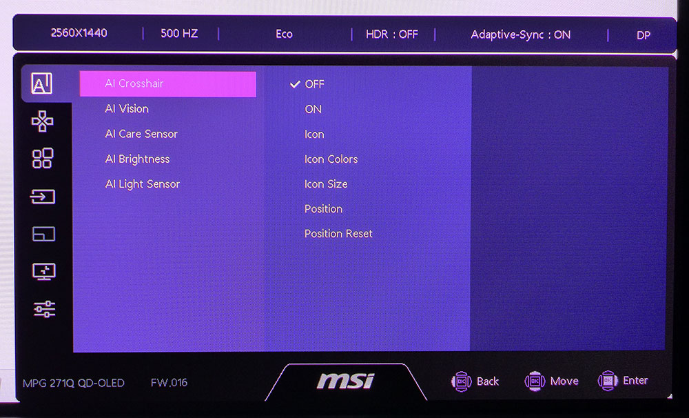 MSI MPG271QR X50