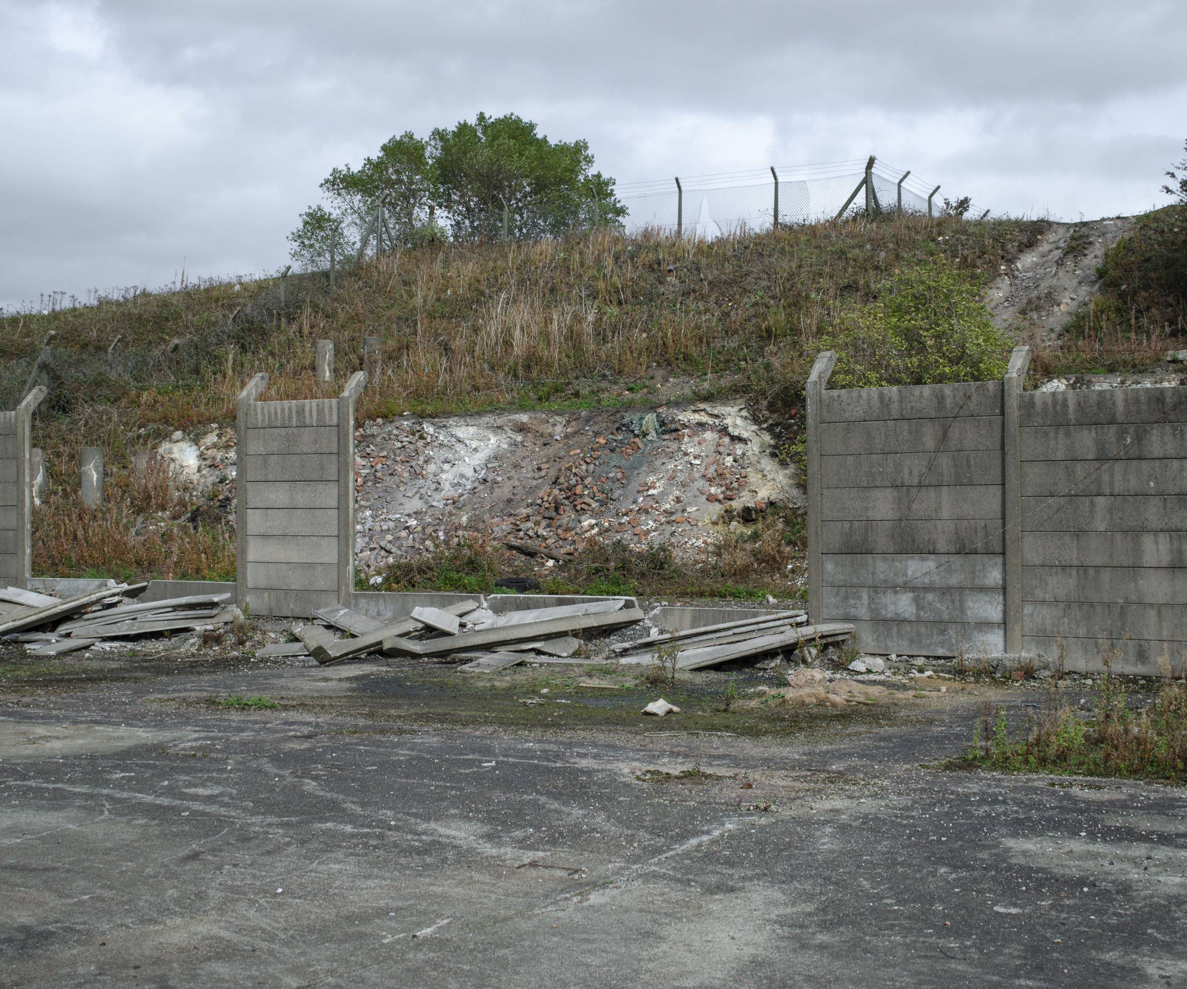 empty plot of wasteland
