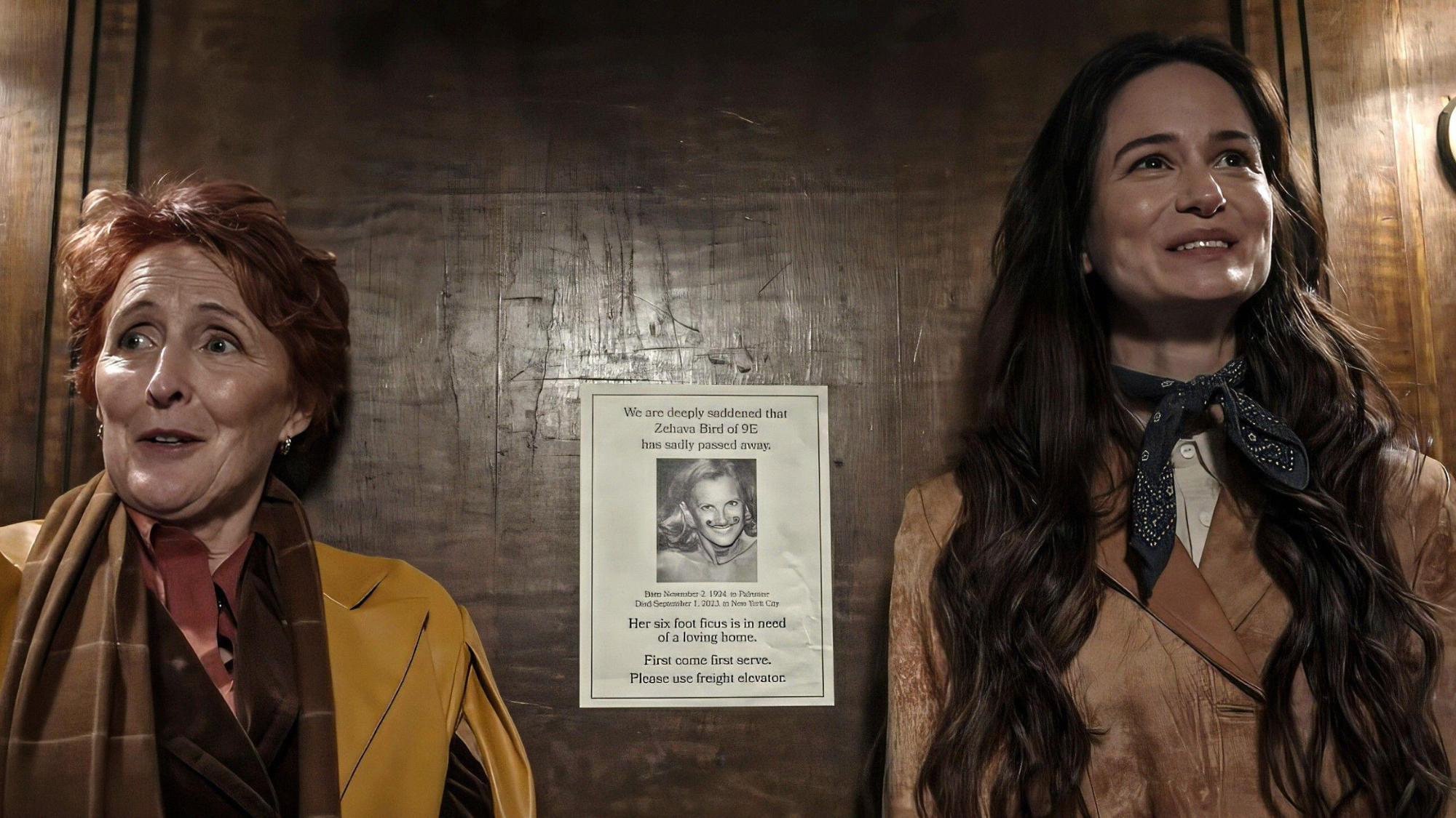 Fiona Shaw and Katherine Waterson in Park Avenue