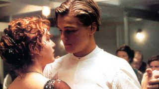 Kate Winslet and Leonardo DiCaprio in "Titanic"