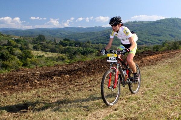 Ischen Stopforth was a comfortable winner of the women's 75km race.