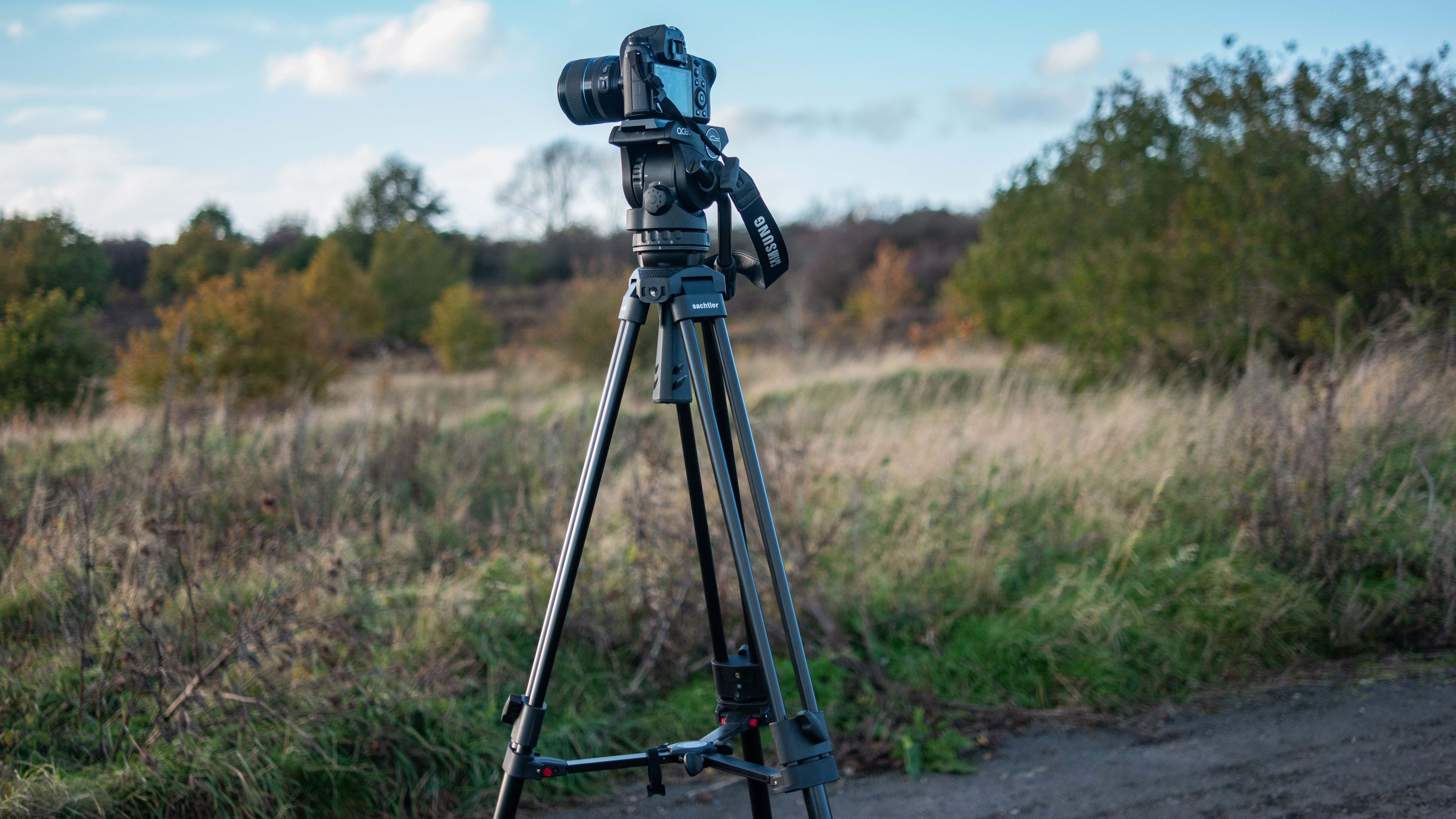 The Sachtler Ace M MS Mk II video tripod