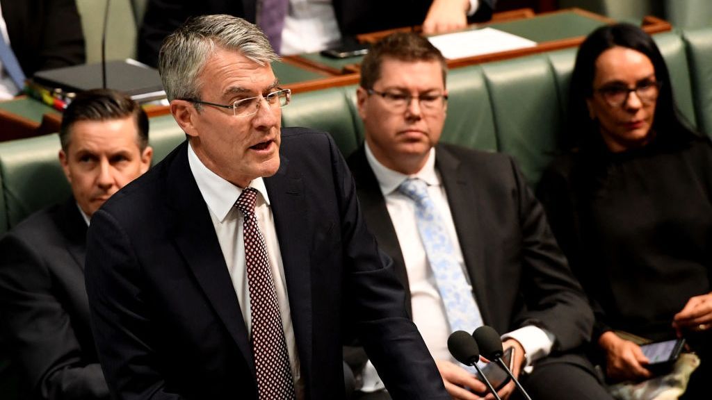 Mark Dreyfus speaking in the Australian Parliament in 2019