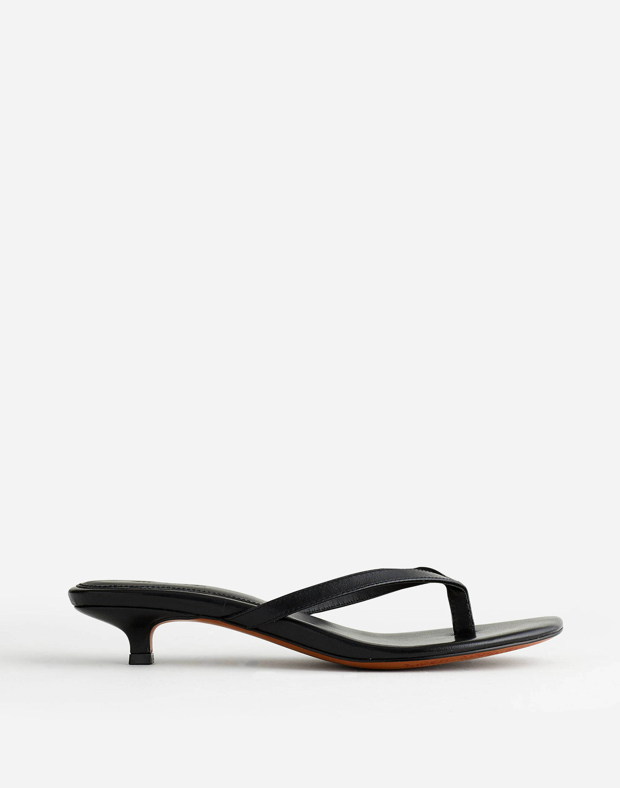 The Chiara Kitten Heel Thong Sandal