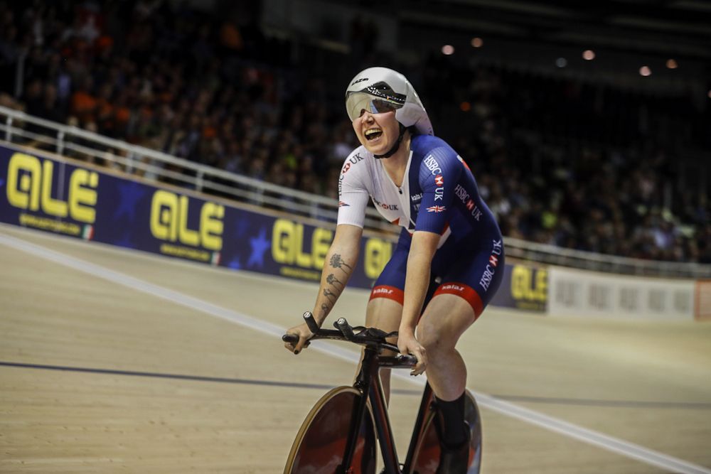 Individual pursuit winner Katie Archibald