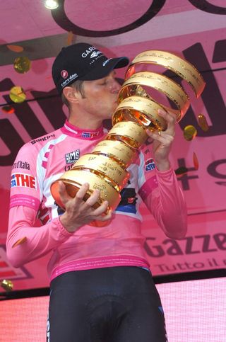 After three weeks of racing Ryder Hesjedal walks away with the Giro