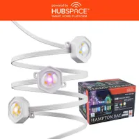 Hampton Bay 50 ft. Permanent Outdoor String Light Powered by Hubspace