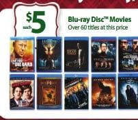 used blu ray movies