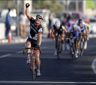 Roger Hammond wins stage two of the 2009 Tour of Qatar