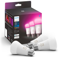 Philips Hue White and Color Ambiance Bulb 3-Pack