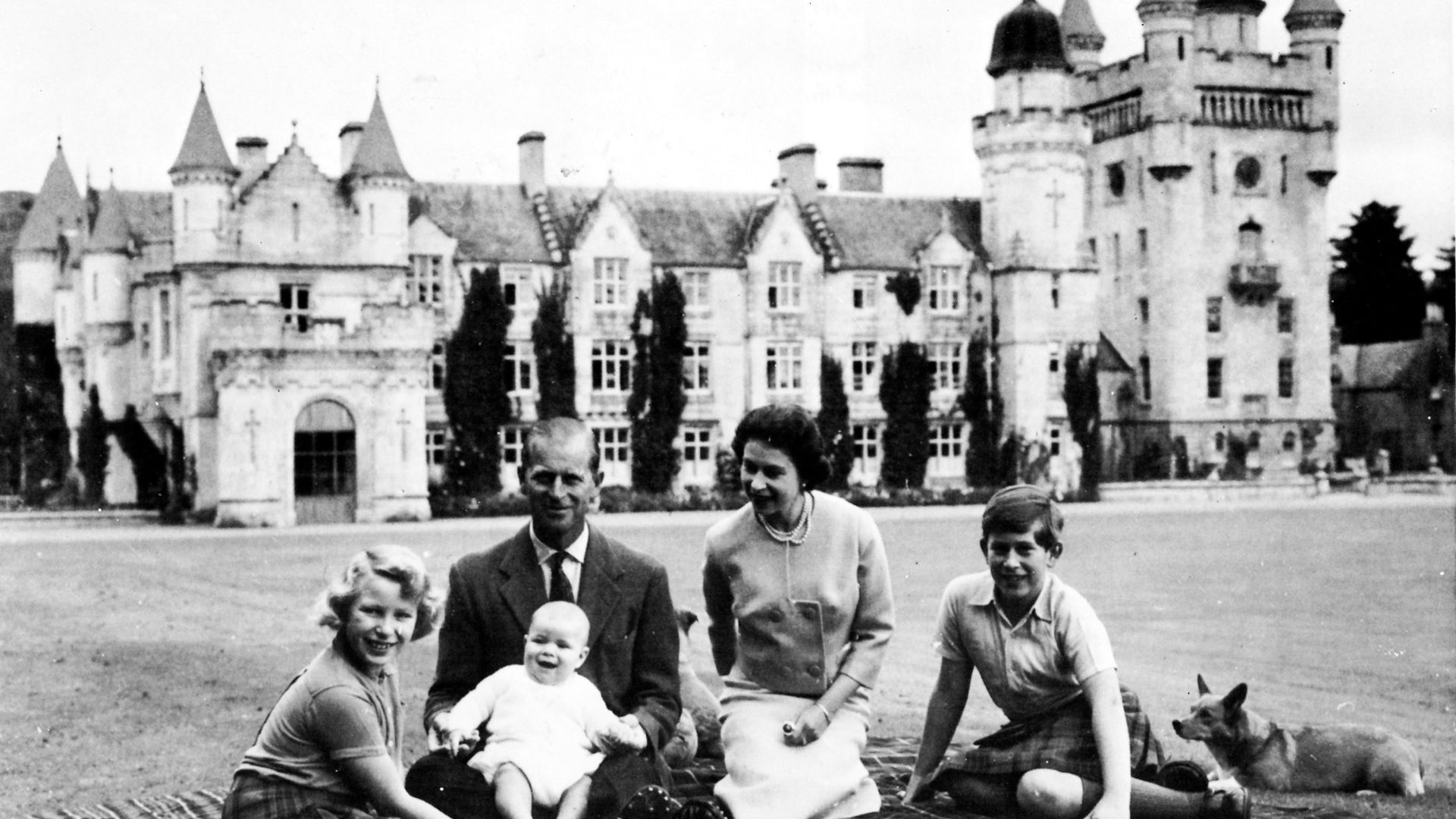 The Royal Family at Balmoral Castle