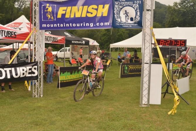 Women's champion Vicki Barclay takes the win