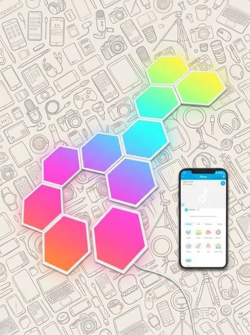 Glide Hexa Light Panels