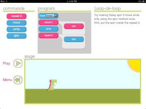 Class Tech Tips: Daisy the Dinosaur to Teach Coding