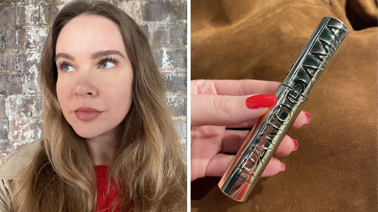 valeza wearing the L’Oréal Panorama mascara