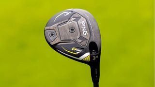 Ping G430 LST Fairway Wood on a green background