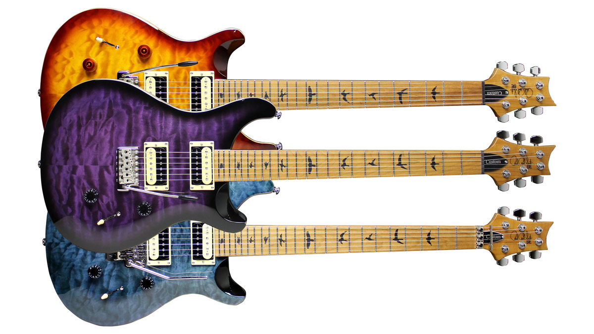 PRS unveils first-ever SE guitars with roasted maple necks and