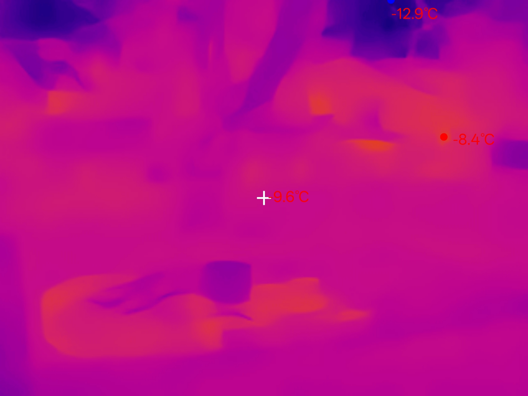 Thermal Master P1 camera sample.