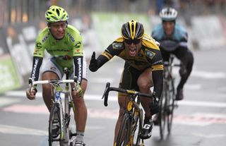 Gerald Ciolek (MTN-Qhubeka) takes the victory at Milan - San Remo