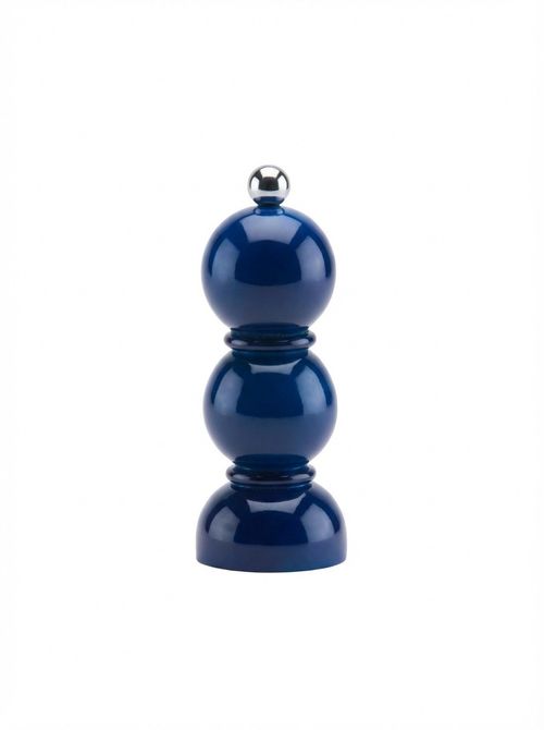 Navy Mini Bob Salt or Pepper Mill