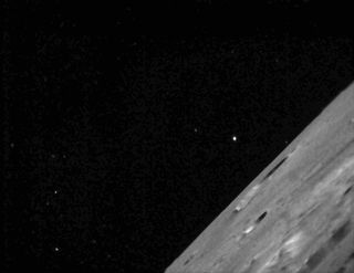 LADEE Star Tracker Images of Lunar Terrain