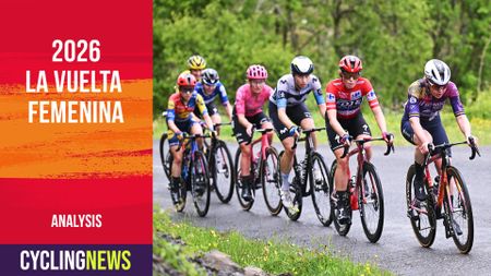 Riders tackle the Alto de Cotobello on stage 7 of La Vuelta Femenina 2025