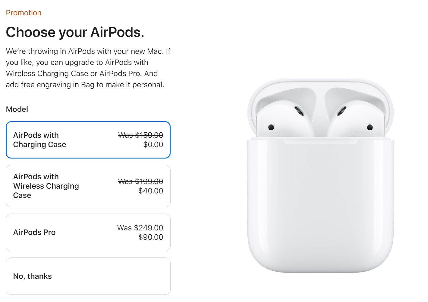 Apple airpods deal