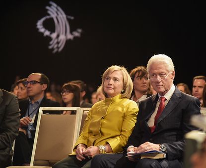 Hilary and Bill Clinton