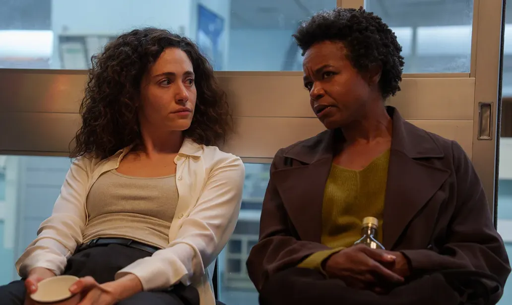 Emmy Rossum and Quincy Tyler Bernstine in Furious