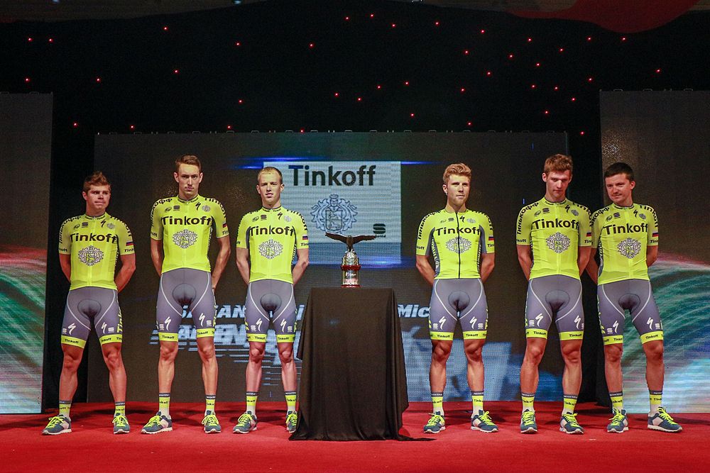 Tinkoff-Saxo at the Tour de Langkawi presentation