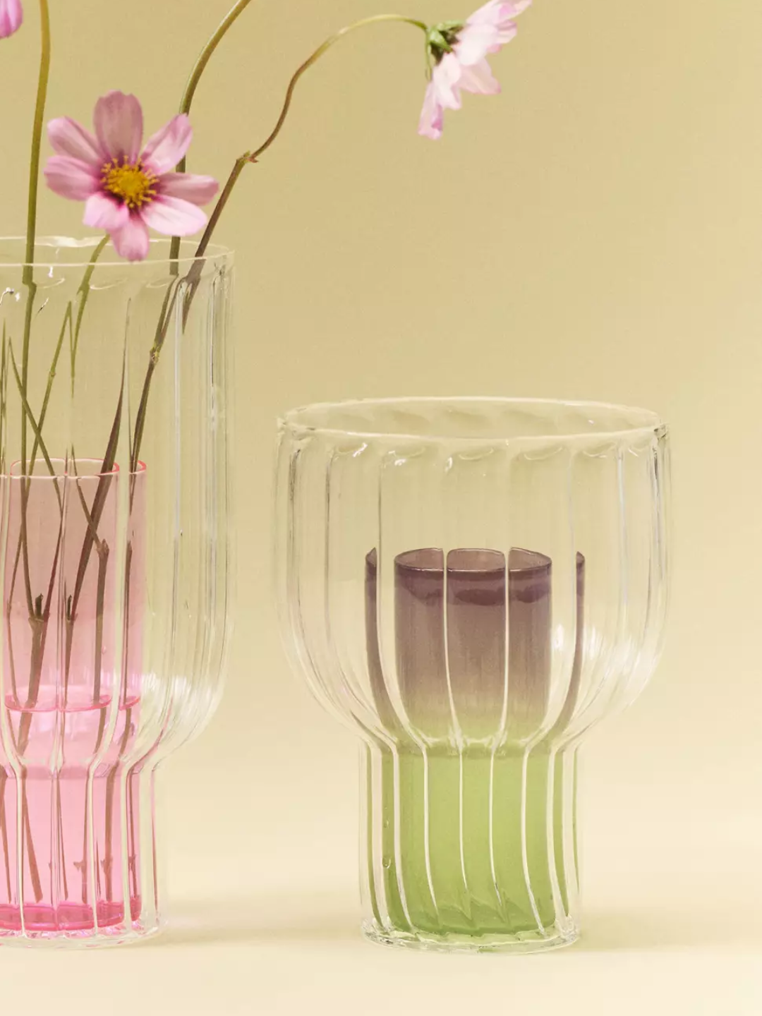 A double-walled vase