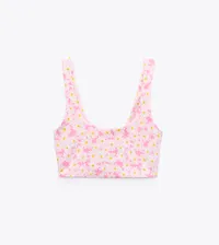 Zara Printed Stretchy Top | $19.90/£14.99