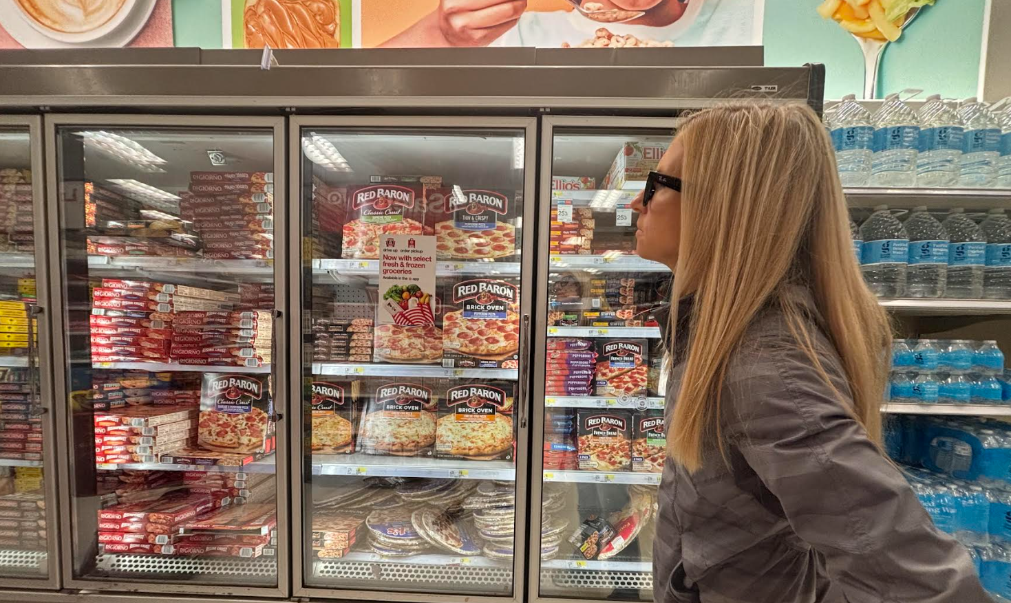 Woman shopping wearing Meta Ray Bans