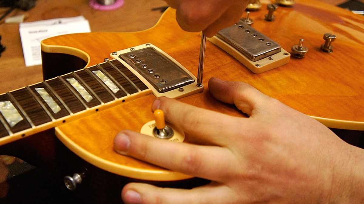 How to change pickups on a Les Paulstyle guitar MusicRadar