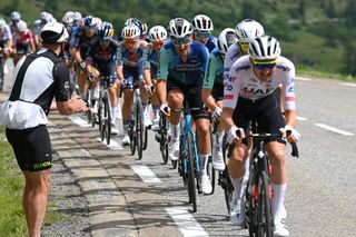 Tour de France stage 4: UAE leading on the Galibier's lower slopes
