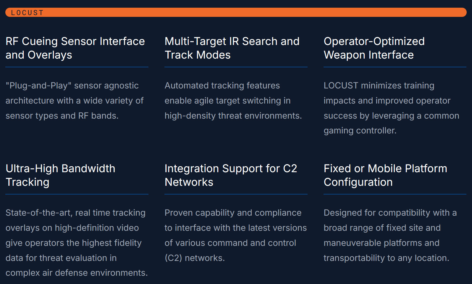 AV's mobile LOCUST Laser Weapon System