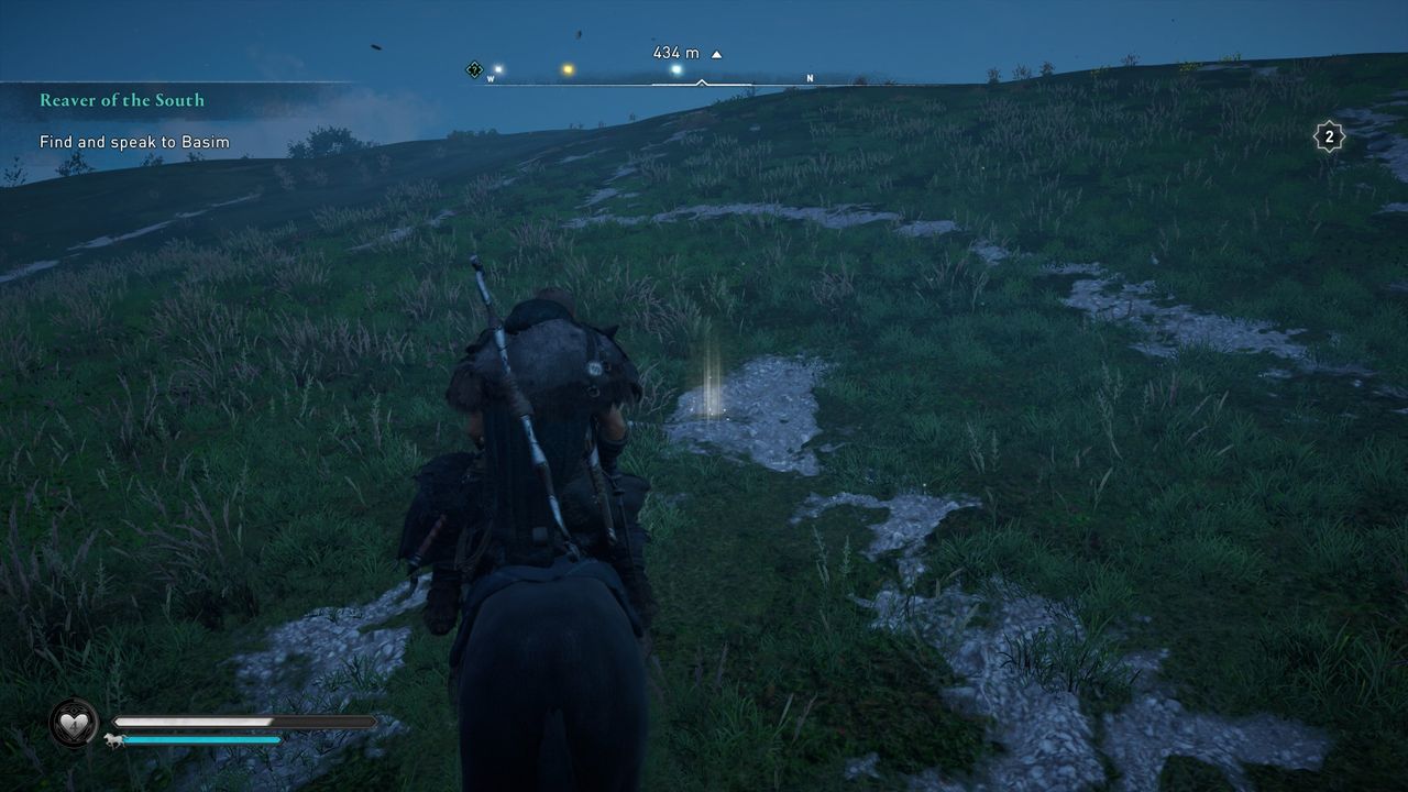 AC valhalla suthsexe witch's house treasure hoard map location