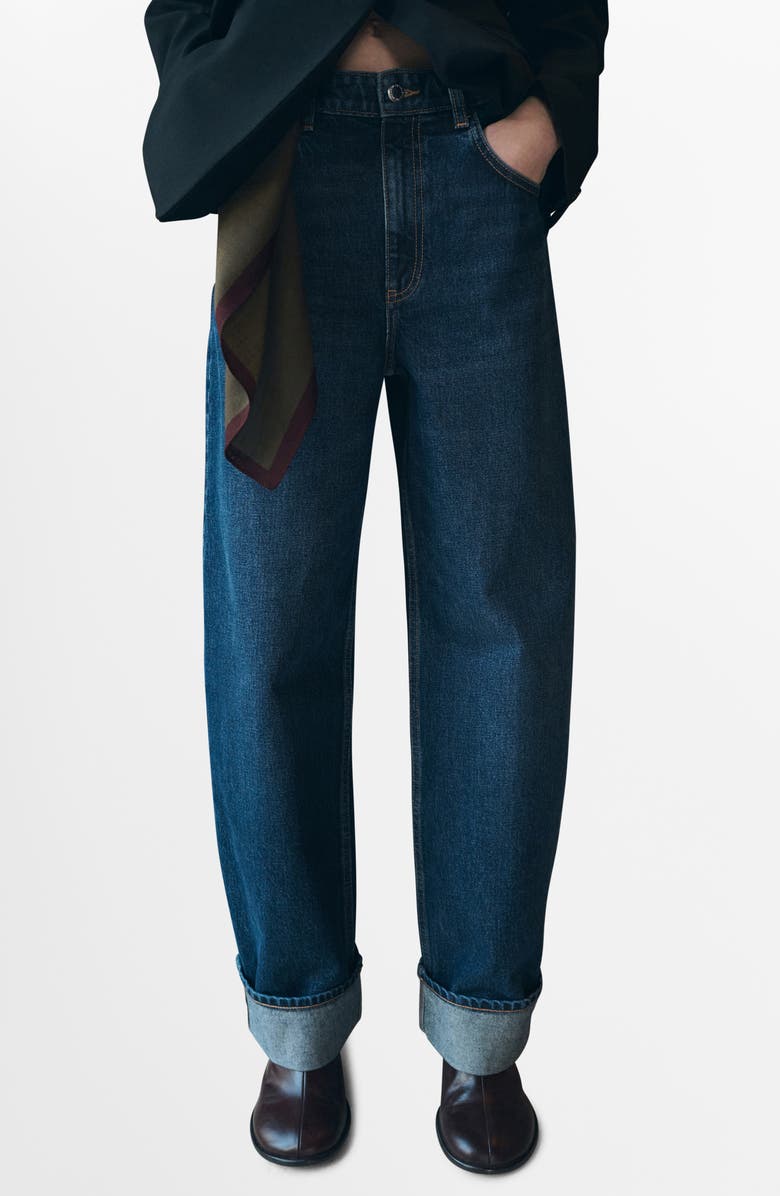 Cuffed Balloon Jeans