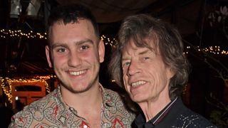Whynow Founder Gabriel Jagger and Sir Mick Jagger attend the launch of new positive media platform 'whynow'